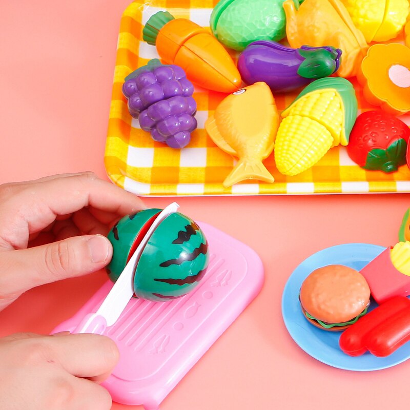 Kitchen Toys Set For Kids - Cooking and Food Utensils