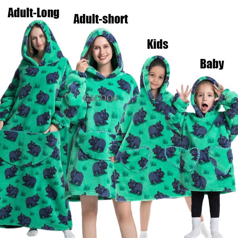 Kids & Baby Extra Long Winter Hoodies