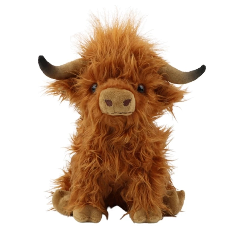 Highland Cow Plush Stuffed Toy