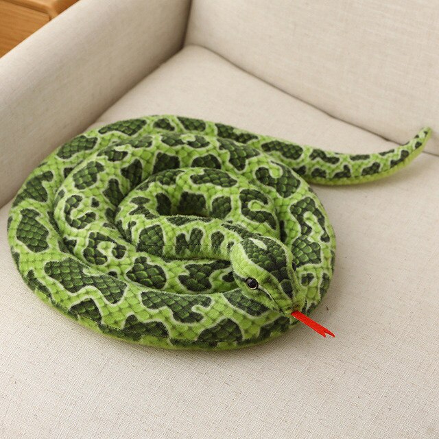 Giant Snake Python Plush Stuffed Toy