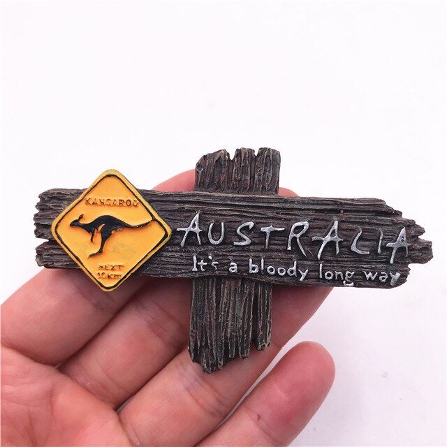 Resin with Magnet - Australia Themes