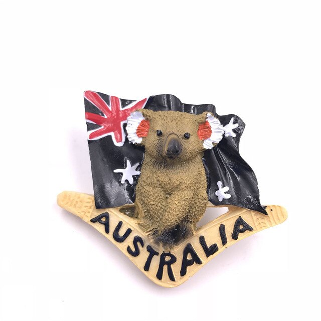 Resin with Magnet - Australia Themes