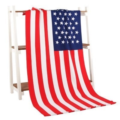 USA United States Flag Beach Towel