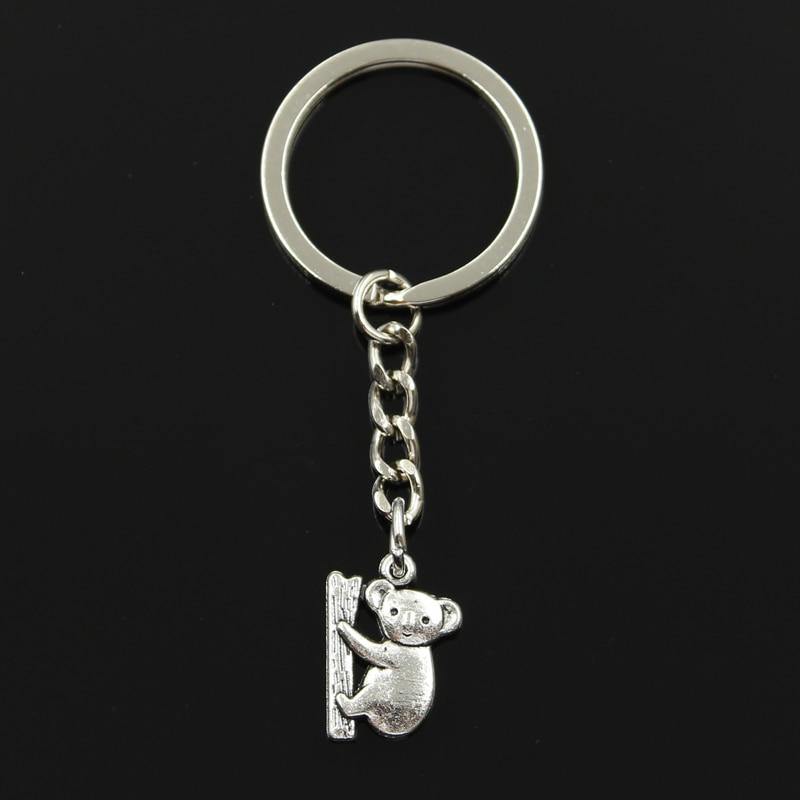 Koala Bronze & Silver Keychain - Australia Gifts