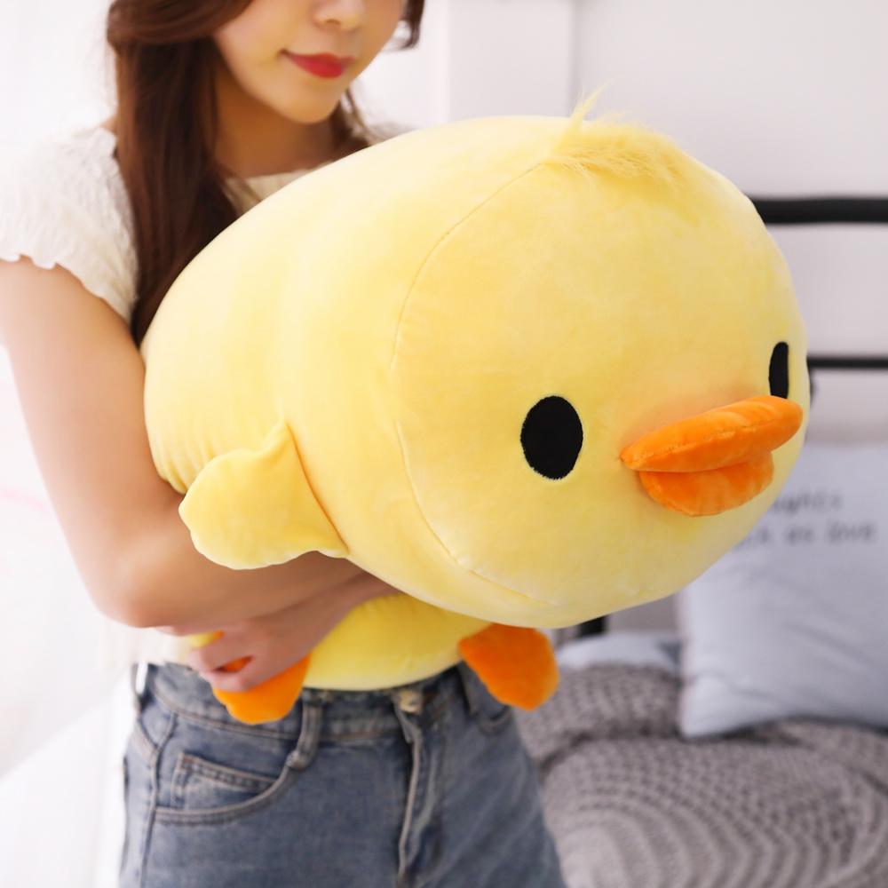 Stuffed Cute Yellow & Blue Duck Pillow Plush Toy