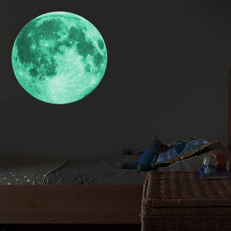 Luminous Moon Wall Sticker