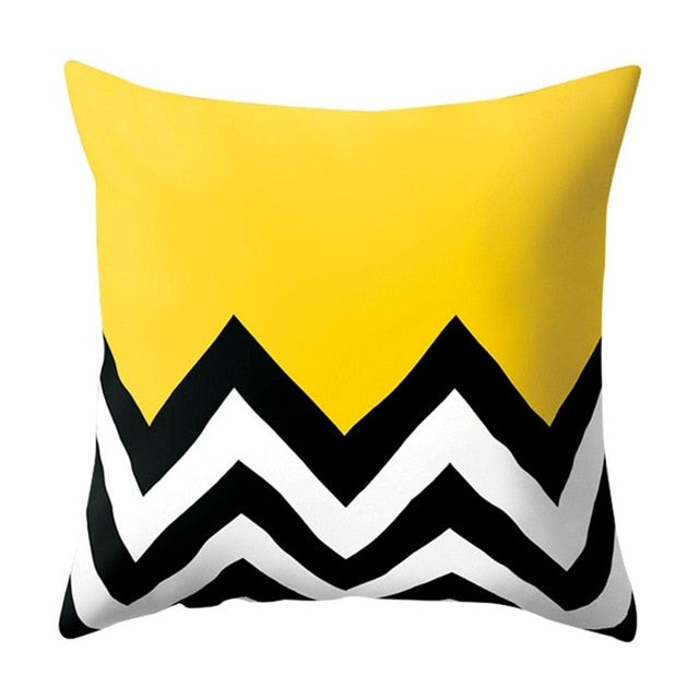 Yellow Sunset Cushion Cover Collection