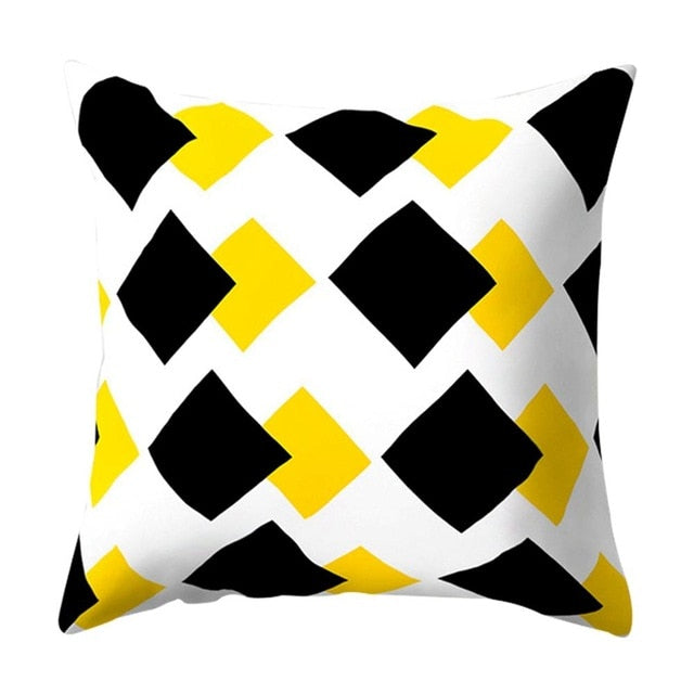 Yellow Sunset Cushion Cover Collection