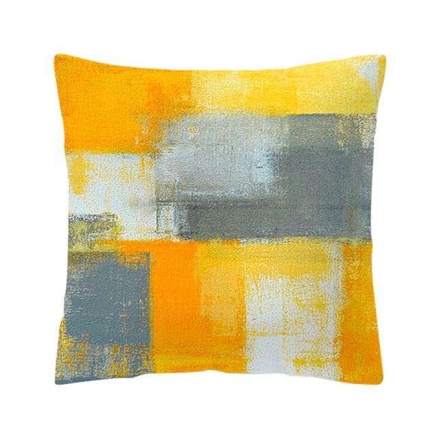 Yellow Sunset Cushion Cover Collection