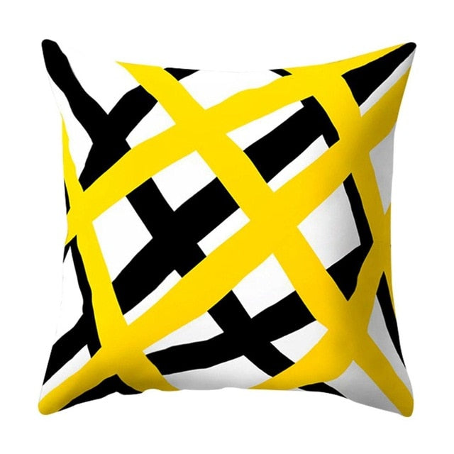 Yellow Sunset Cushion Cover Collection