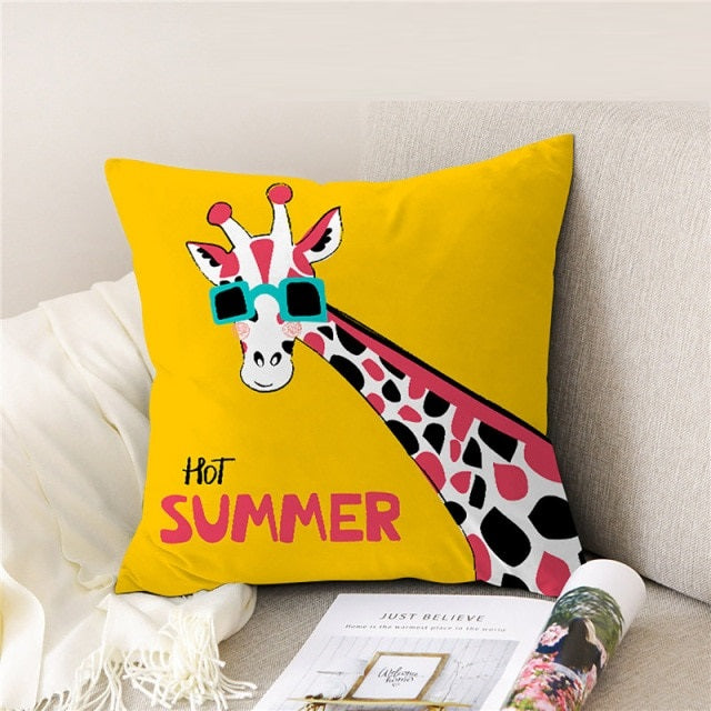 Yellow Sunset Cushion Cover Collection