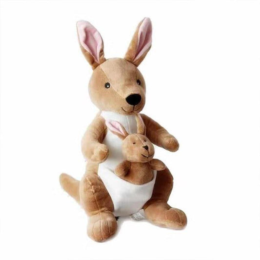 Mummy and Baby Joey Kangaroo Plush Stuffed Toy - Australia Gifts