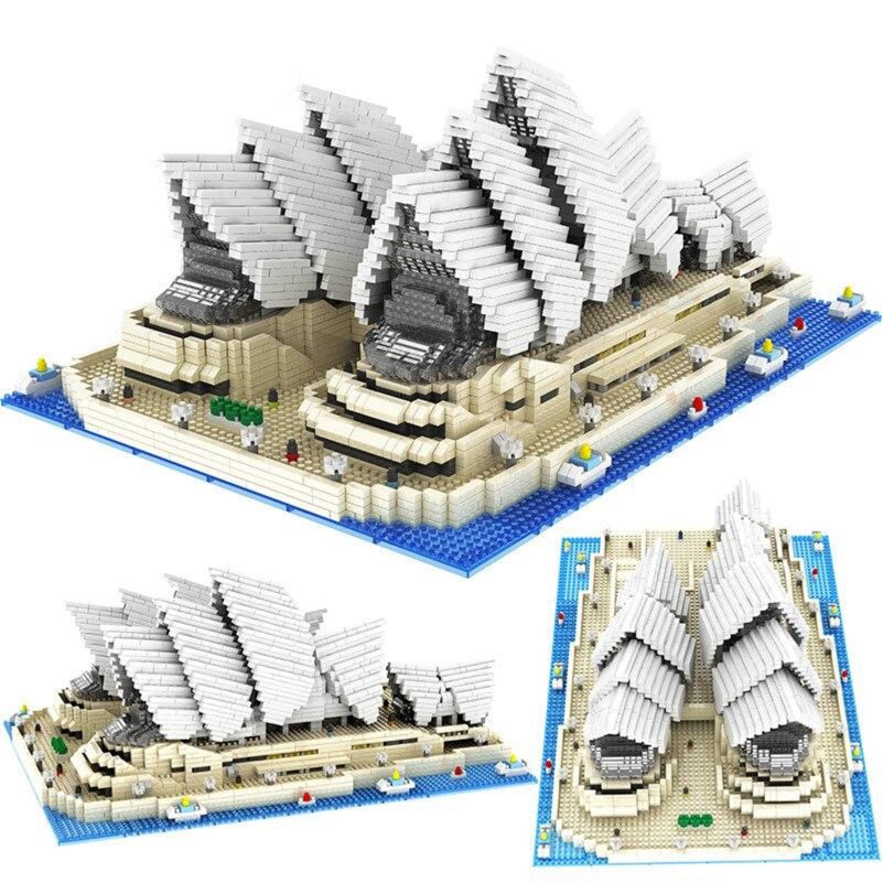 Sydney Opera House Building Blocks