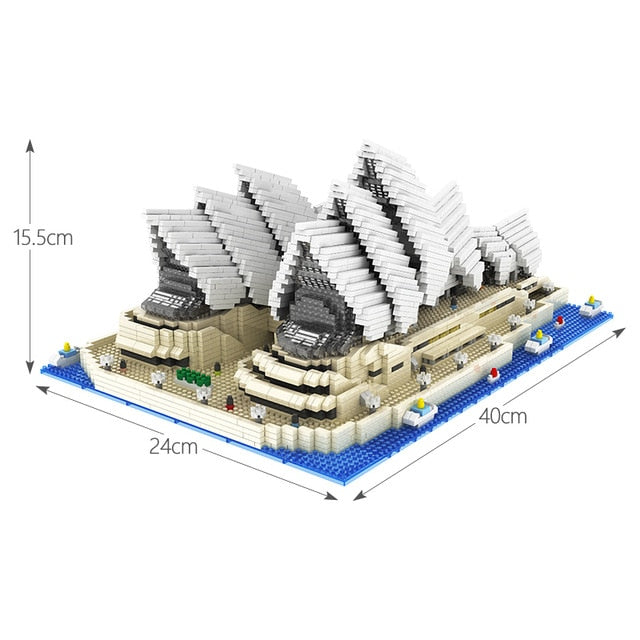 Sydney Opera House Building Blocks