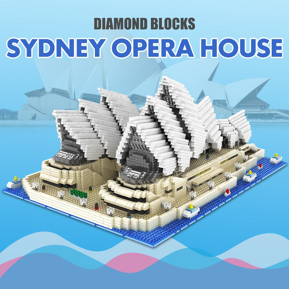 Sydney Opera House Building Blocks