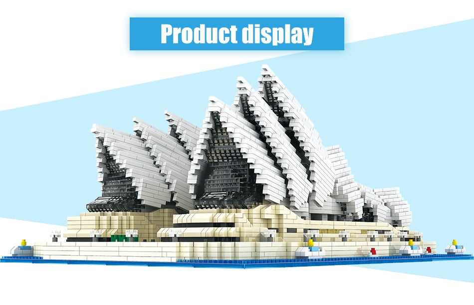 Sydney Opera House Building Blocks