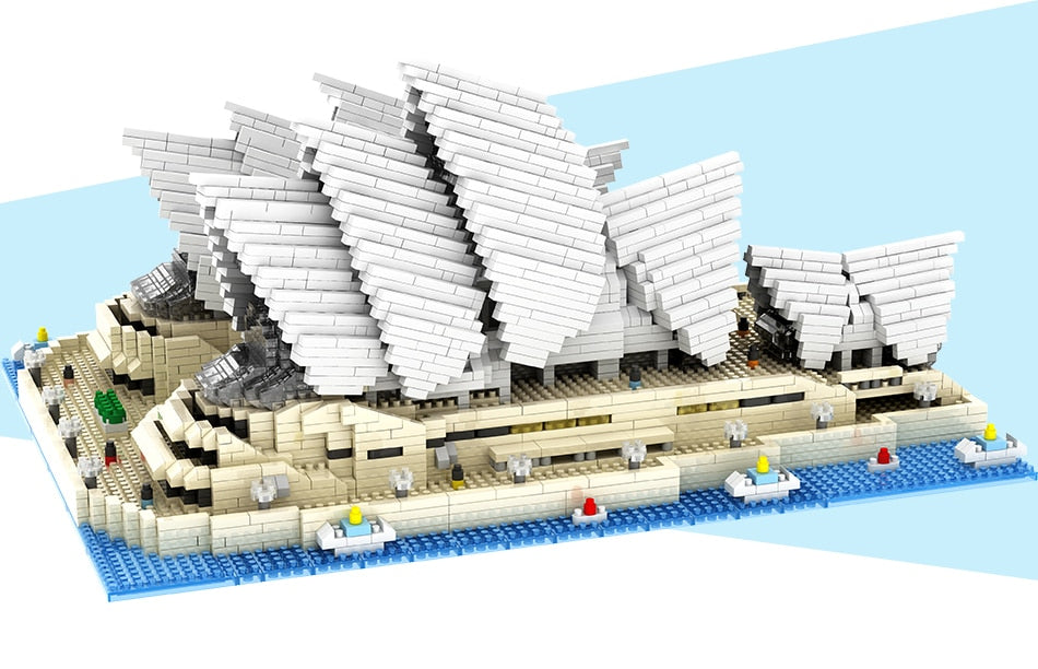 Sydney Opera House Building Blocks