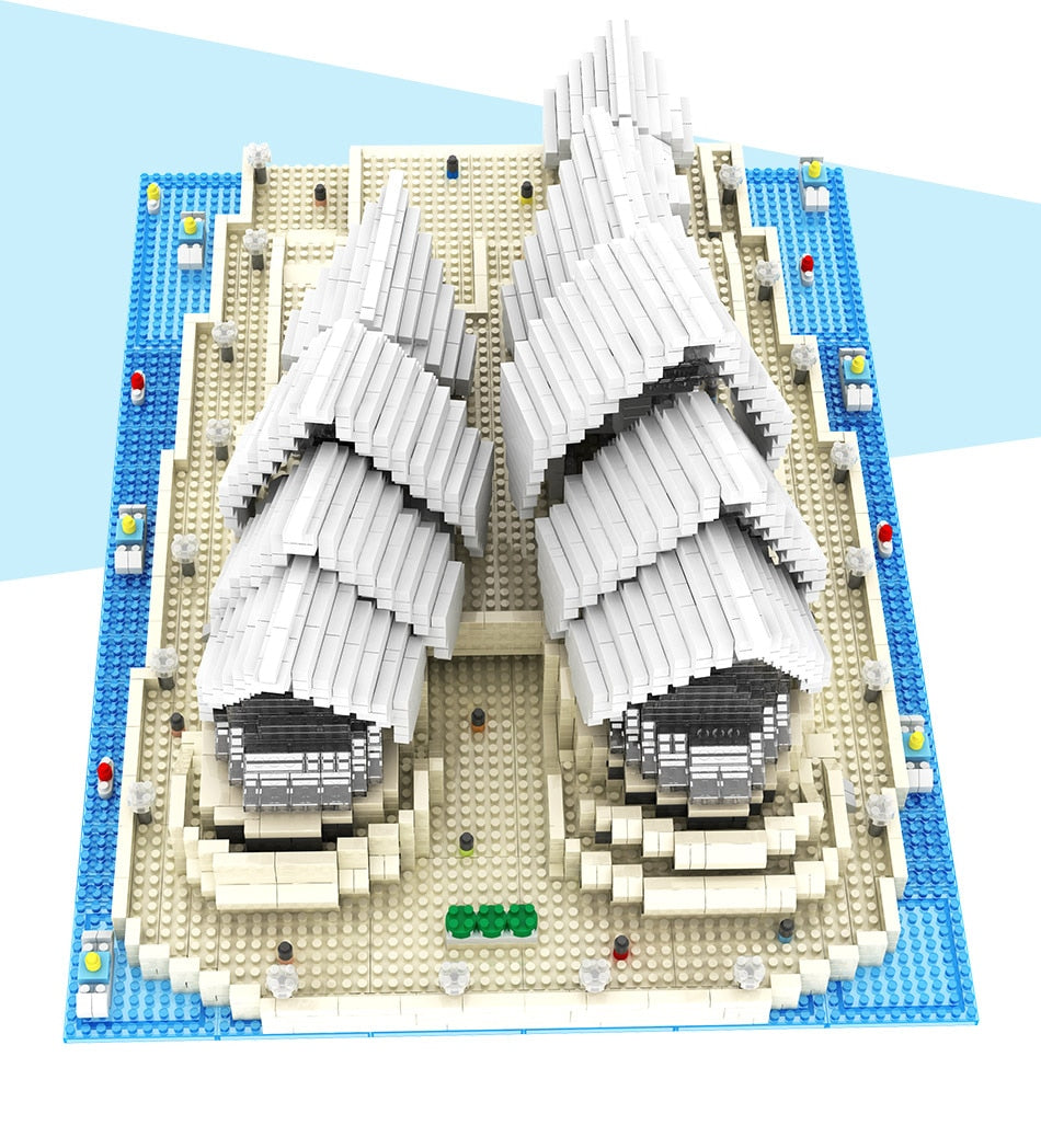 Sydney Opera House Building Blocks