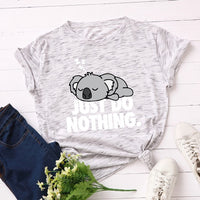 Just Do Nothing Koala T-Shirt