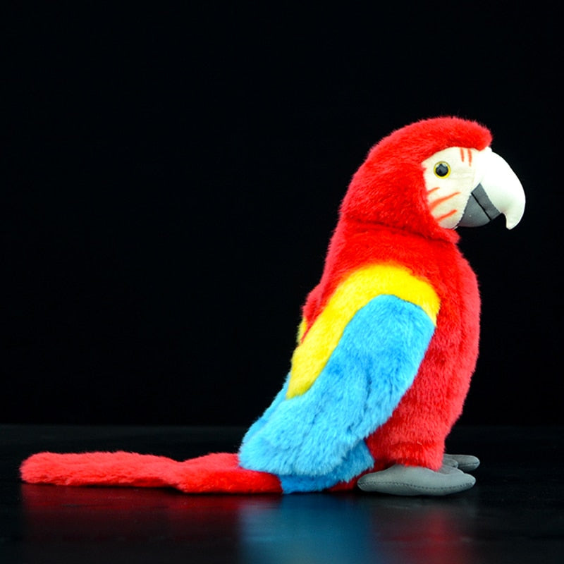 Macaw Plush Toy Simulation