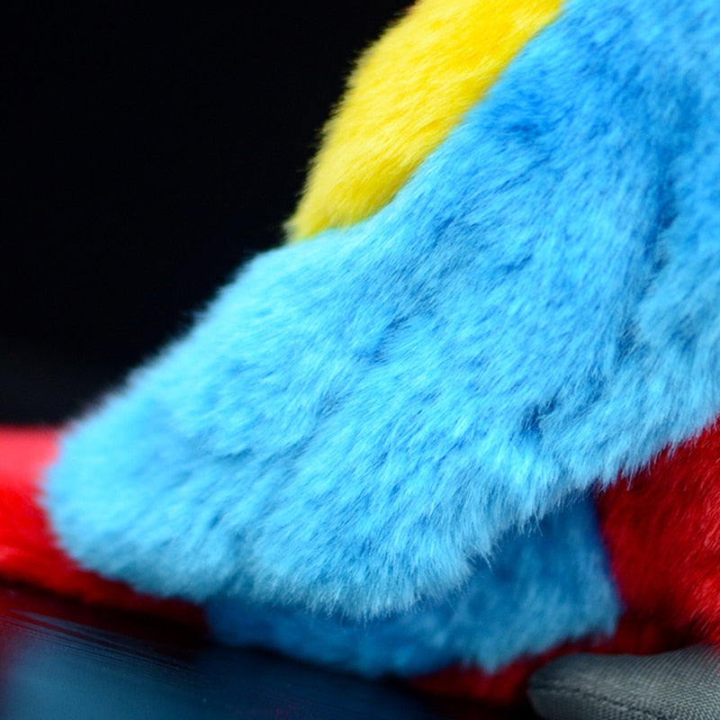 Macaw Plush Toy Simulation