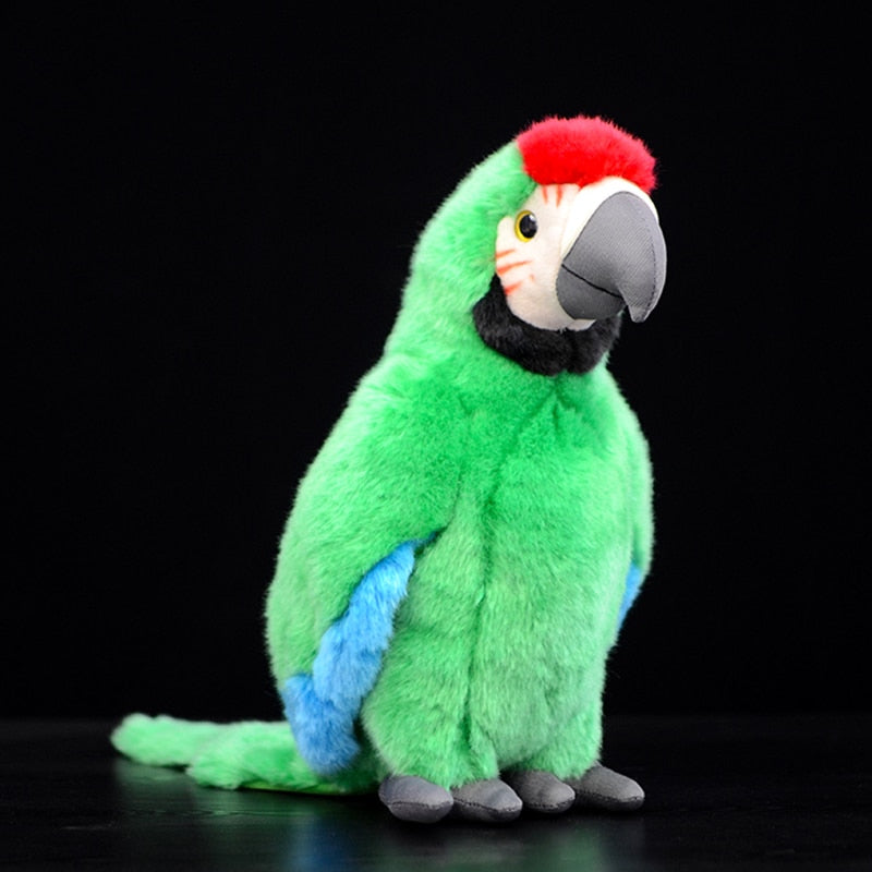 Macaw Plush Toy Simulation