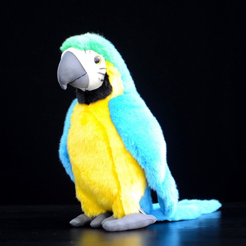 Macaw Plush Toy Simulation