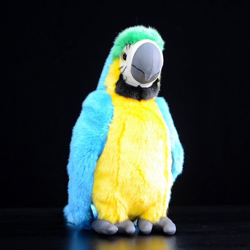 Macaw Plush Toy Simulation