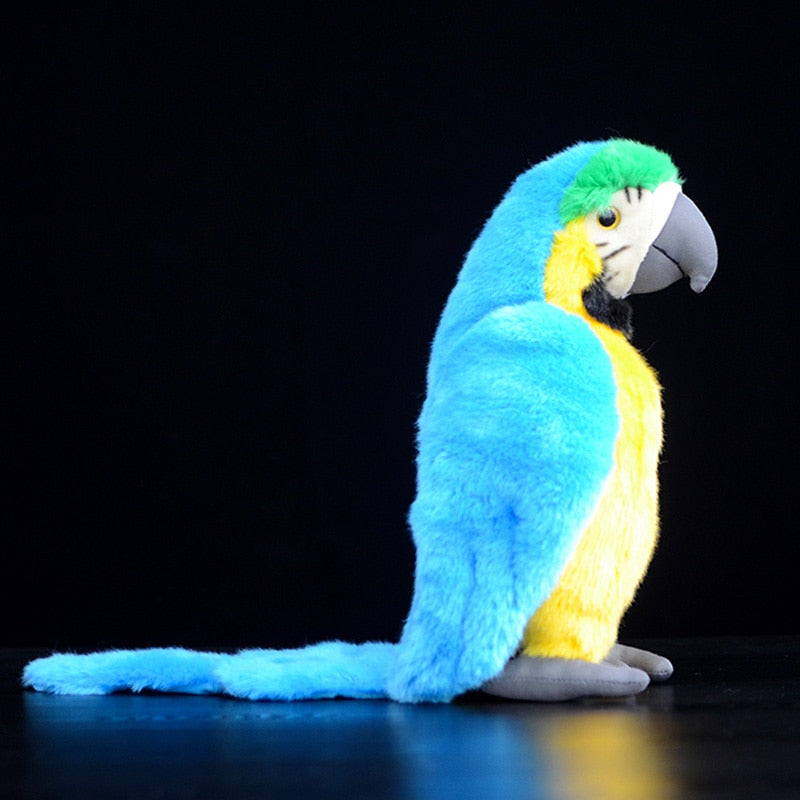 Macaw Plush Toy Simulation