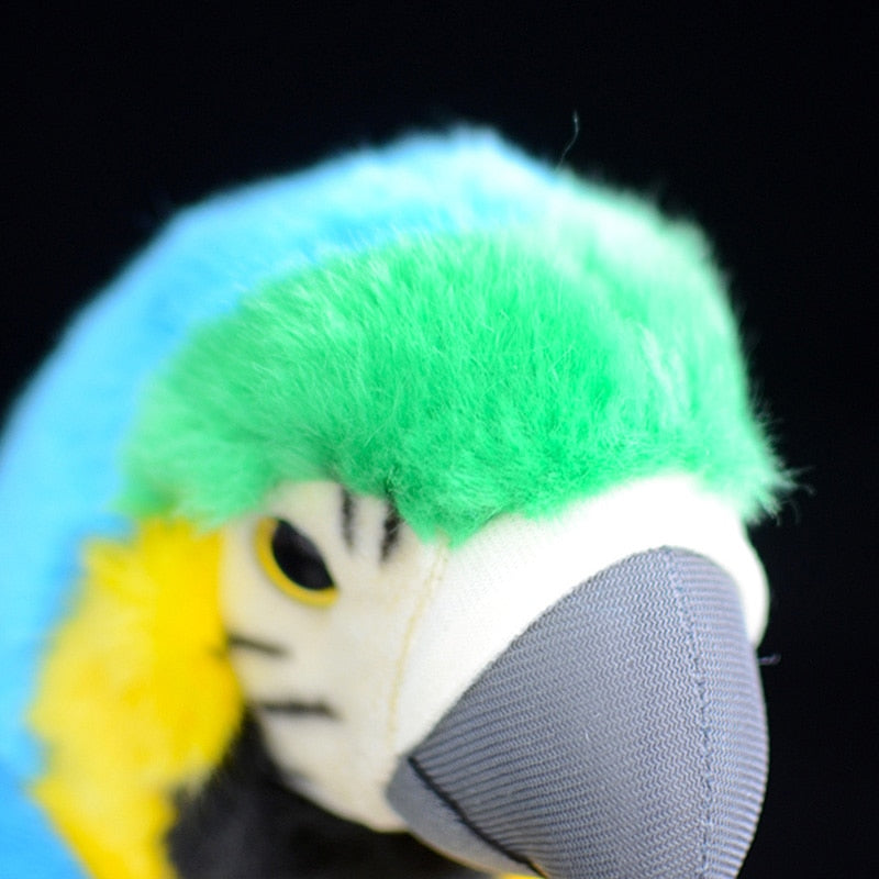 Macaw Plush Toy Simulation