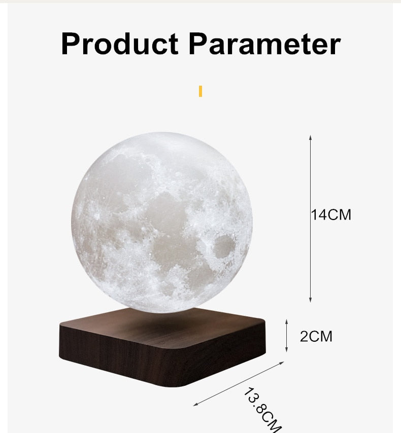 Magnetic Levitating Moon - Night Light