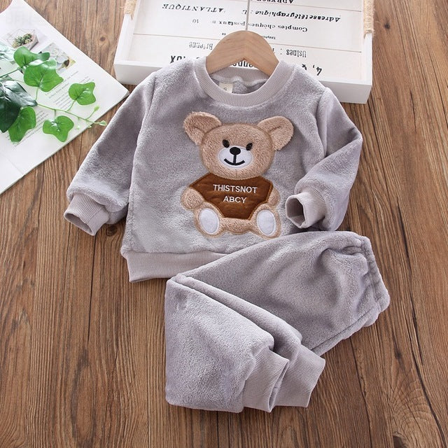 Baby Velvet Set Teddy Bear 2 & 3 pieces