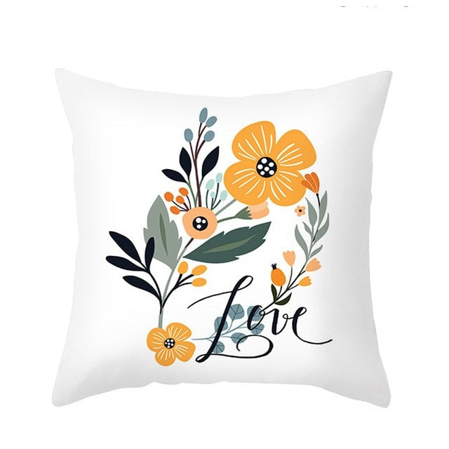 Yellow Sunset Cushion Cover Collection