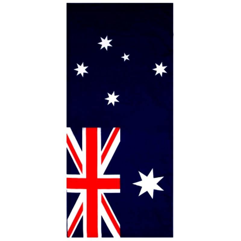 Australia Flag Beach Towel in Microfiber - Australia Gifts