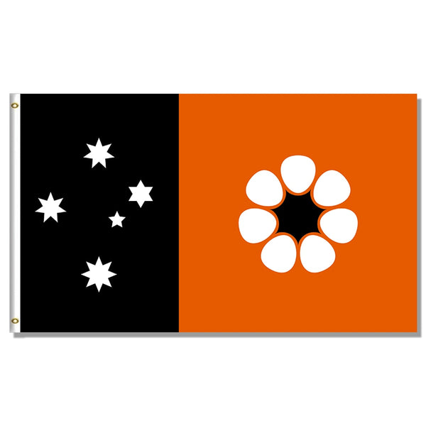 Bandera del Territorio del Norte de poliéster grande 