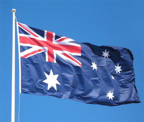 Bandera de Australia grande de poliéster