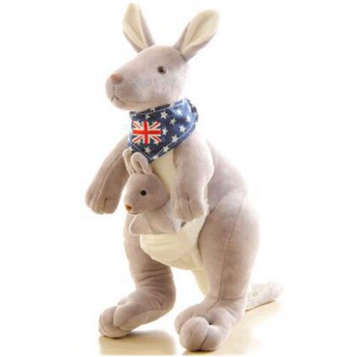 Mummy and Baby Kangaroo Plush Toy