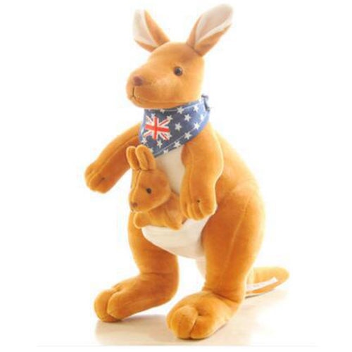 Mummy and Baby Kangaroo Plush Toy