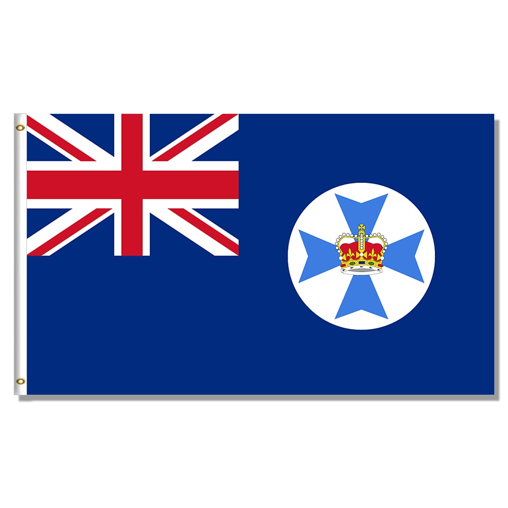 Large Polyester Queensland Australia Flag