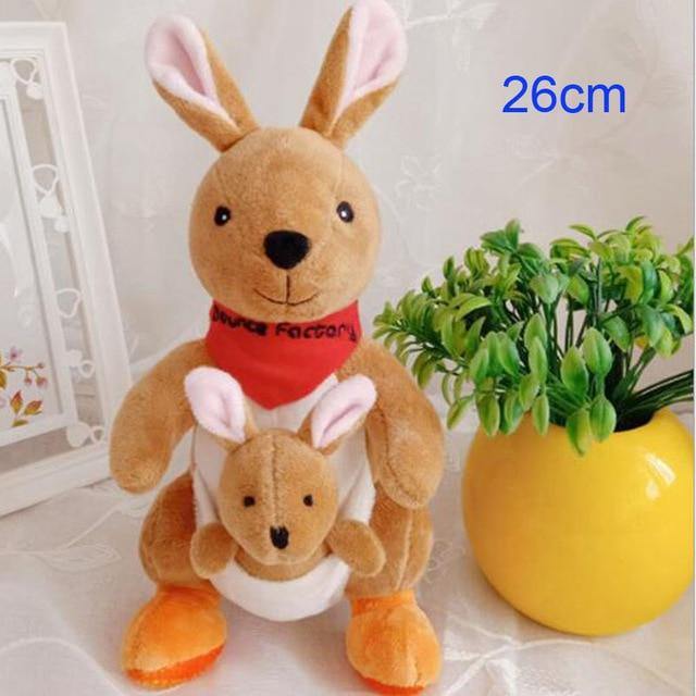 Mummy and Baby Joey Kangaroo Plush Stuffed Toy - Australia Gifts