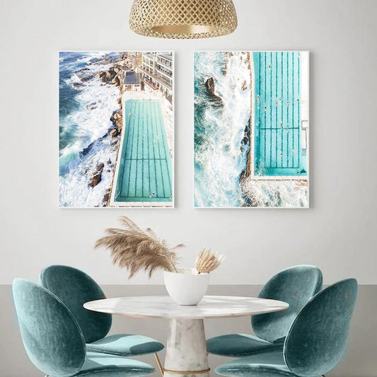 Bondi Beach Icebergs Pool Posters - Australia Gifts