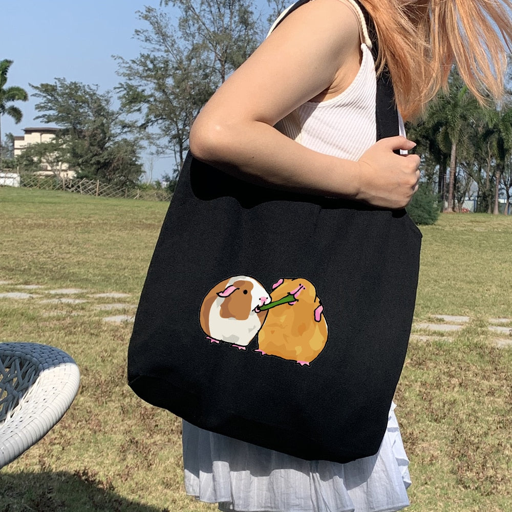 Guinea Pig Canvas Tote Bag