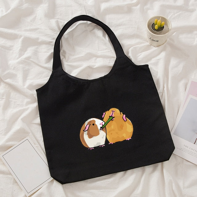 Guinea Pig Canvas Tote Bag