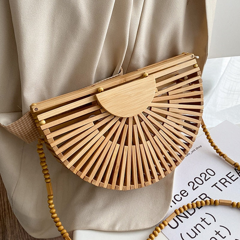 Bamboo Crossbody Bag