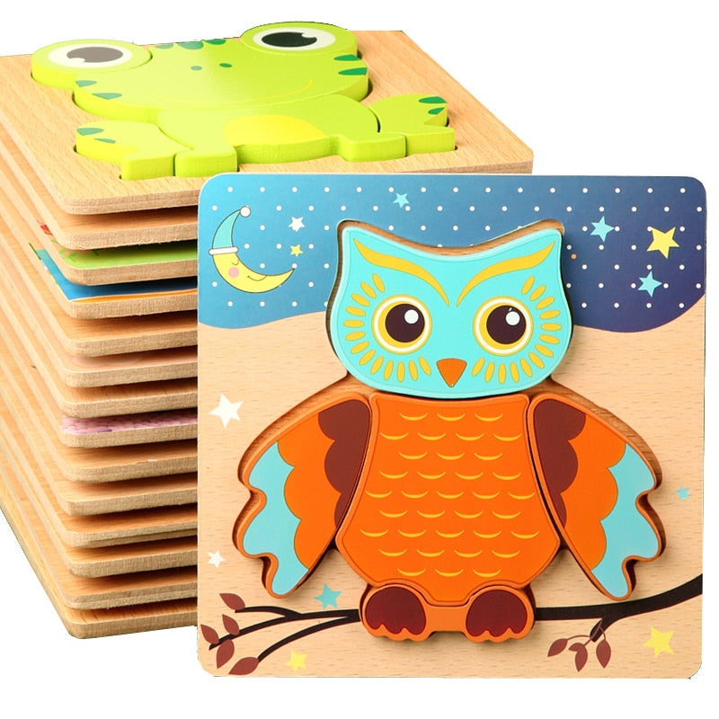 Educational Wooden Puzzles