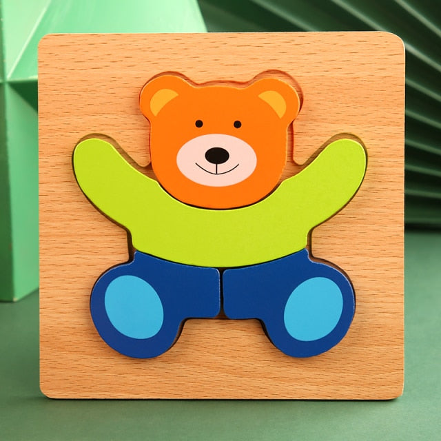 Educational Wooden Puzzles