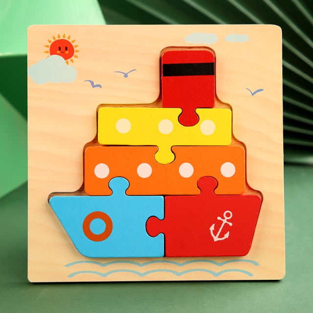 Educational Wooden Puzzles