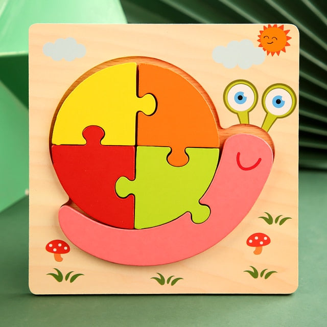 Educational Wooden Puzzles