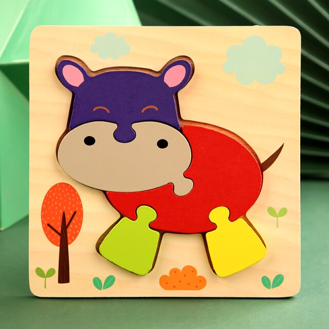 Educational Wooden Puzzles