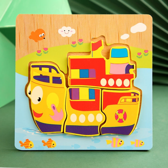 Educational Wooden Puzzles